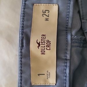Light blue Hollister crops
